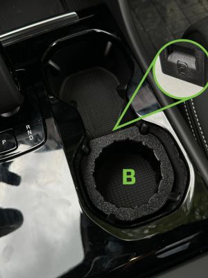 Volvo XC40/EX40/C40/EC40 - Cup Holder adapter
