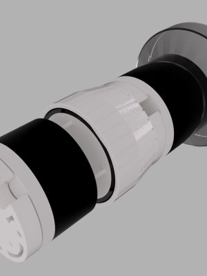 Mounting Brackets for Netatmo Rain Gauge and Wind Meter
